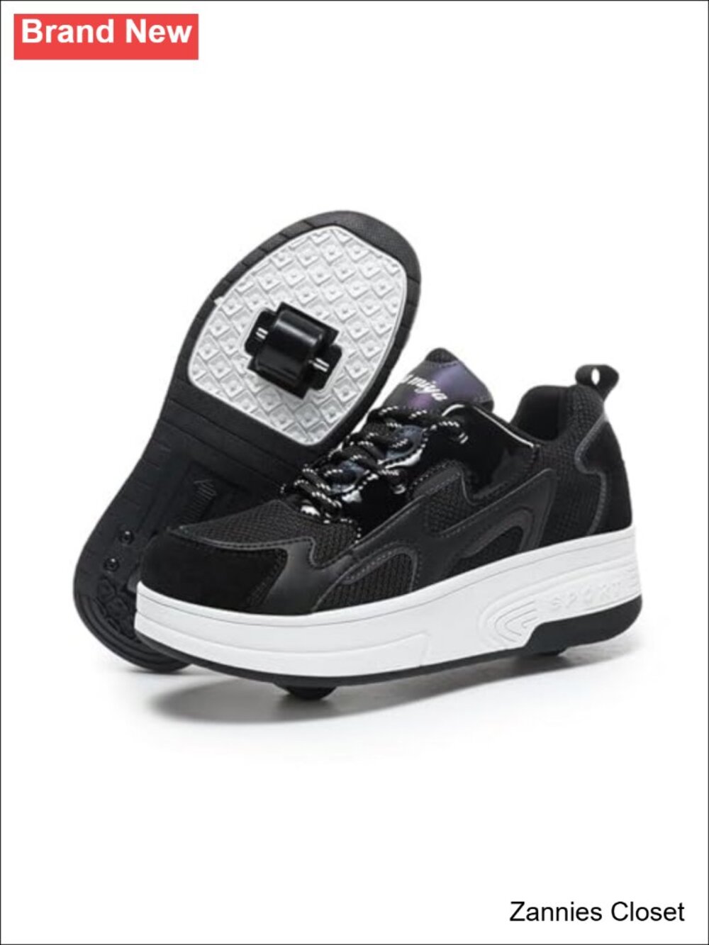 ✨ Roller Skate Shoes Kids Boys Girls Rechargeable Wheels Sneakers Fashion